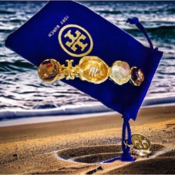 TORY BURCH KIRA HAIR BARRETTE - Picture 2 of 6